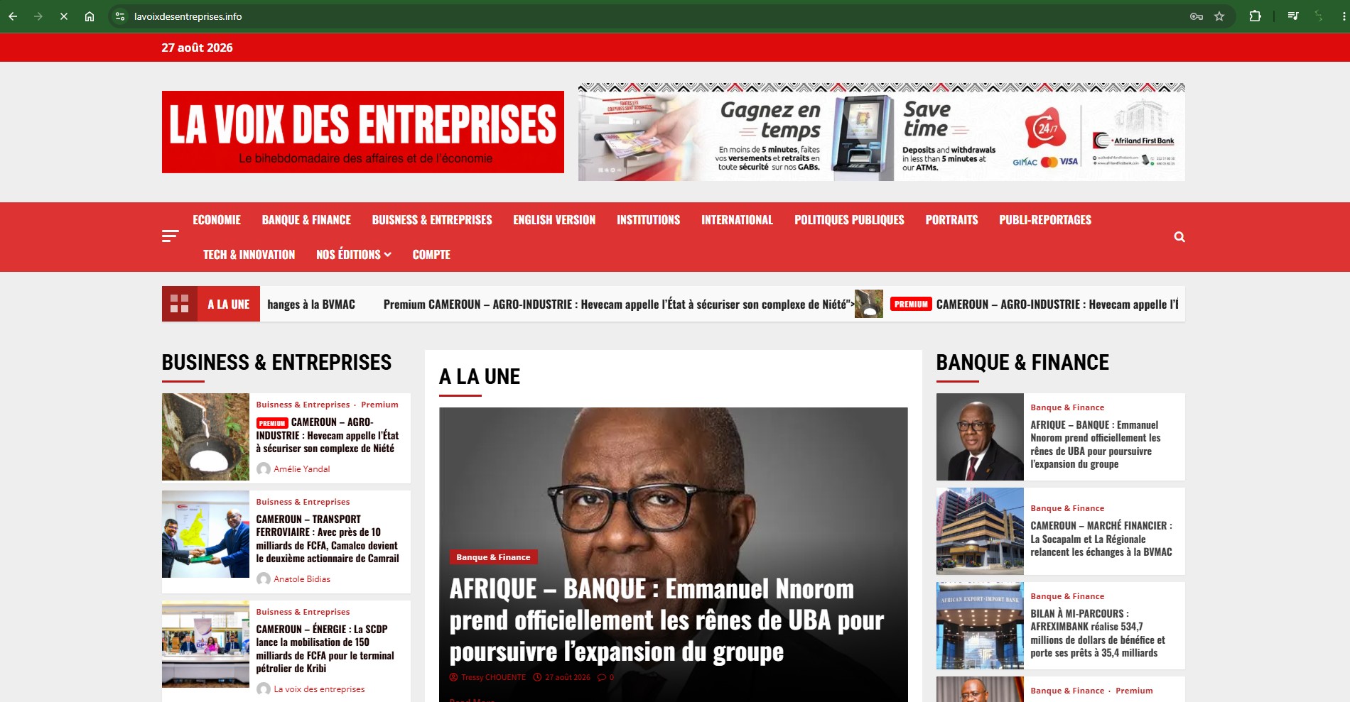 La Voix des Entreprises